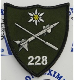 Emblema Batalion 228 Aparare Antiaeriana Instructie